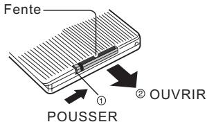 TAKARA DIV 110R - Insertion de la pile - 1