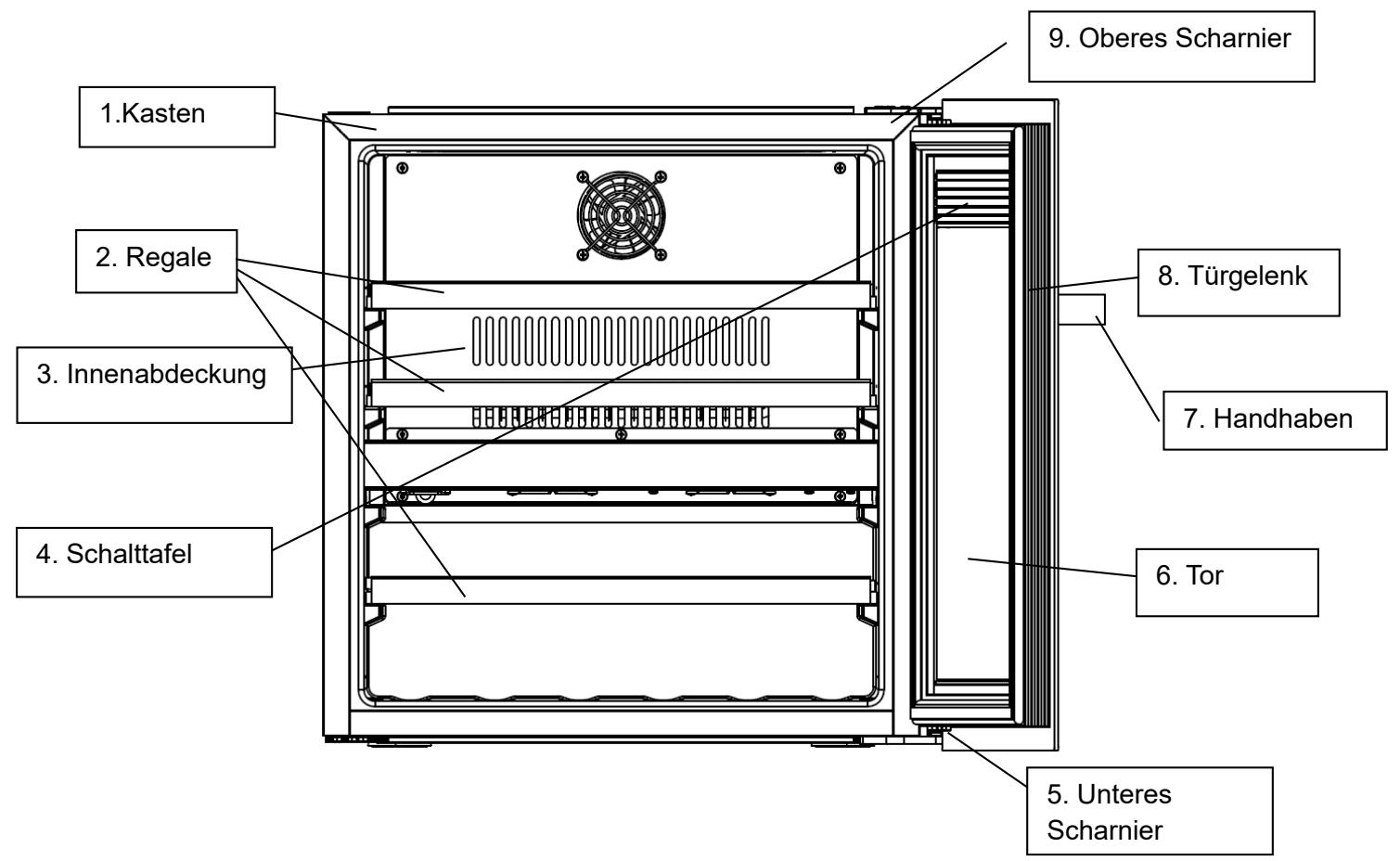 DARTY SOMMELIERECAVEAVININTEGRABLELSBIS6BDZB - GERÄTEBESCHREIBUNG - 2