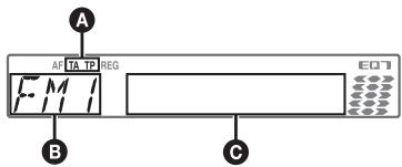 SONY CDXGT550UI - Rubriques d'affichage - 1