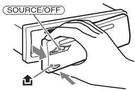 SONY CDXGT550UI - Avertissement - 1