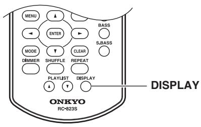 ONKYO CS-245BT - Affichage des informations MP3 - 1