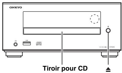 ONKYO CS-245BT - Réglage de luminosité de l'écran (télécommande uniquement) - 2