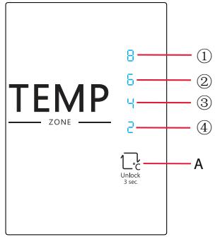 THOMSON THD315NFWH - TEMPERATURE CONTROL - 1