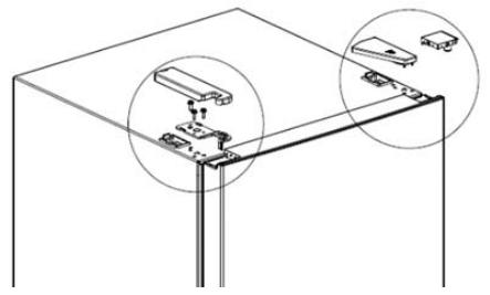 THOMSON THD315NFWH - INVERSION DES PORTES - 6