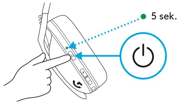 LOGITECH G435 - AKUMULIATORIAUS LYGIO PATIKRINIMAS - 1