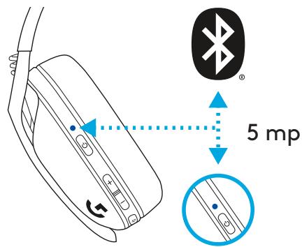 LOGITECH G435 - VÁLTÁS A LIGHTSPEED ÉS A BLUETOOTH KÖZÖTT - 3