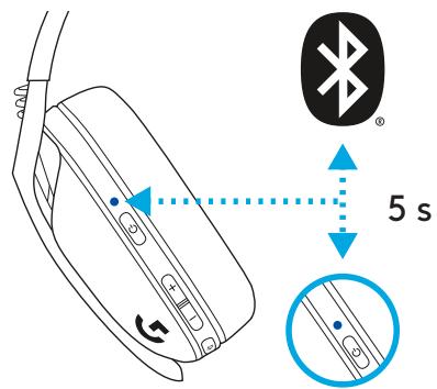 LOGITECH G435 - PRZEŁACZ MIEDZY ŁACZNOSCIA LIGHTSPEED I BLUETOOTH - 3