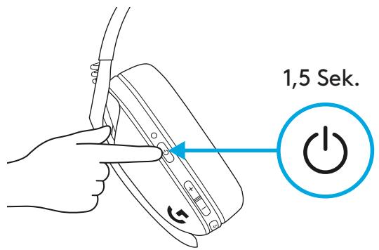 LOGITECH G435 - Einschalten - 1
