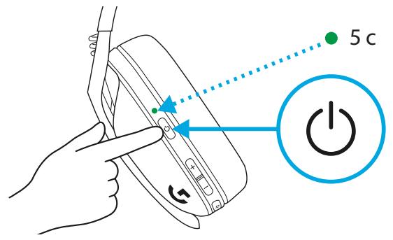 LOGITECH G435 - ПЕPEКЛЮЧЕНЯ MIX TEXHOЛОГЯМN LIGHTSPEED I BLUETOOTH - 4