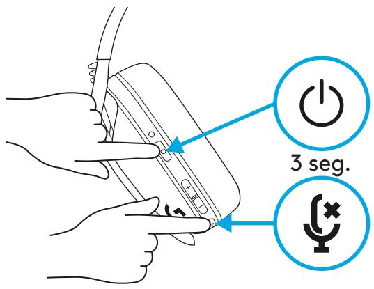 LOGITECH G435 - LIGAÇAO BLUETOOTH - 1