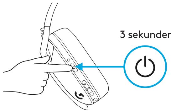 LOGITECH G435 - Ström av - 2