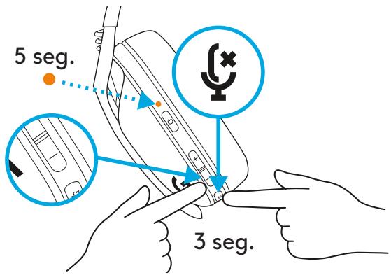 LOGITECH G435 - DEACTIVAR/ACTIVAR SOME VOLUME MAXIMO - 3