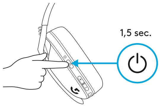 LOGITECH G435 - Accensione - 1