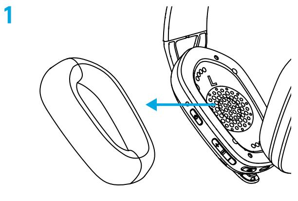LOGITECH G435 - PILIN ÇIKARILMASI - 1