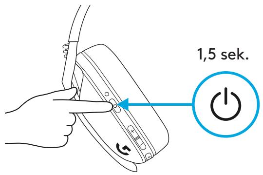 LOGITECH G435 - Zapnuti - 1