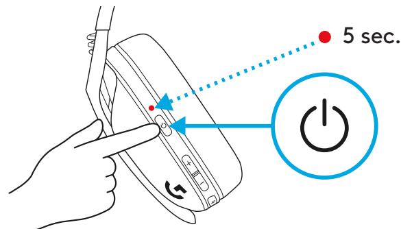 LOGITECH G435 - BATTERY CHECK - 2