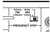 YAMAHA DVX-S80 - Commutateur frequency STEP (uniquement modèles pour la chine, la corée et modèle standard) - 1