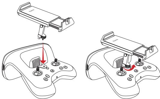 PARROT BEBOP 2 FPV ROUGE - UTILISER LE PARROT SKYCONTROLLER 2 AVEC UN SMARTPHONE - 1