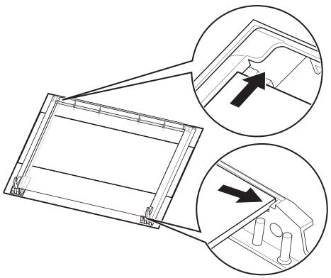 ELECTROLUX EOC69900X - Réinstallation de la porte et des vitres - 2