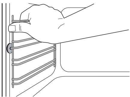 ELECTROLUX EOC69900X - Retrait des glissières - 1