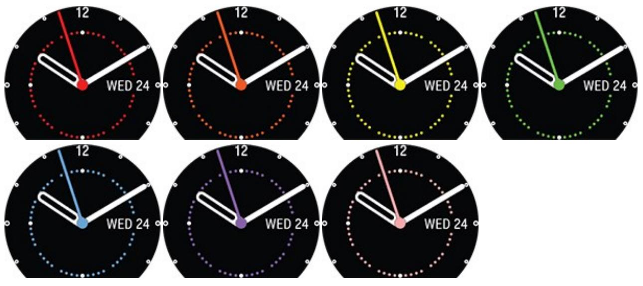 POLAR Grit X - CHANGER LES COULEURS DU CADRAN DE LA MONTRE - 1