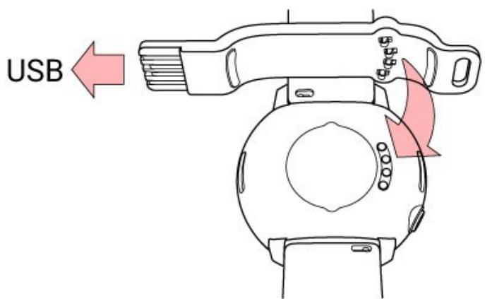 POLAR Grit X - CHARGER LA BATTERIE - 4