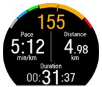 POLAR Grit X - PENDANT L'ENTRAJINEMENT PARCOURIR LES VUES D'ENTRAJINEMENT - 1