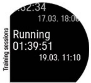 POLAR Grit X - Pour consulter ultérieurement vos résumés d'entrainment sur votre montre : - 2