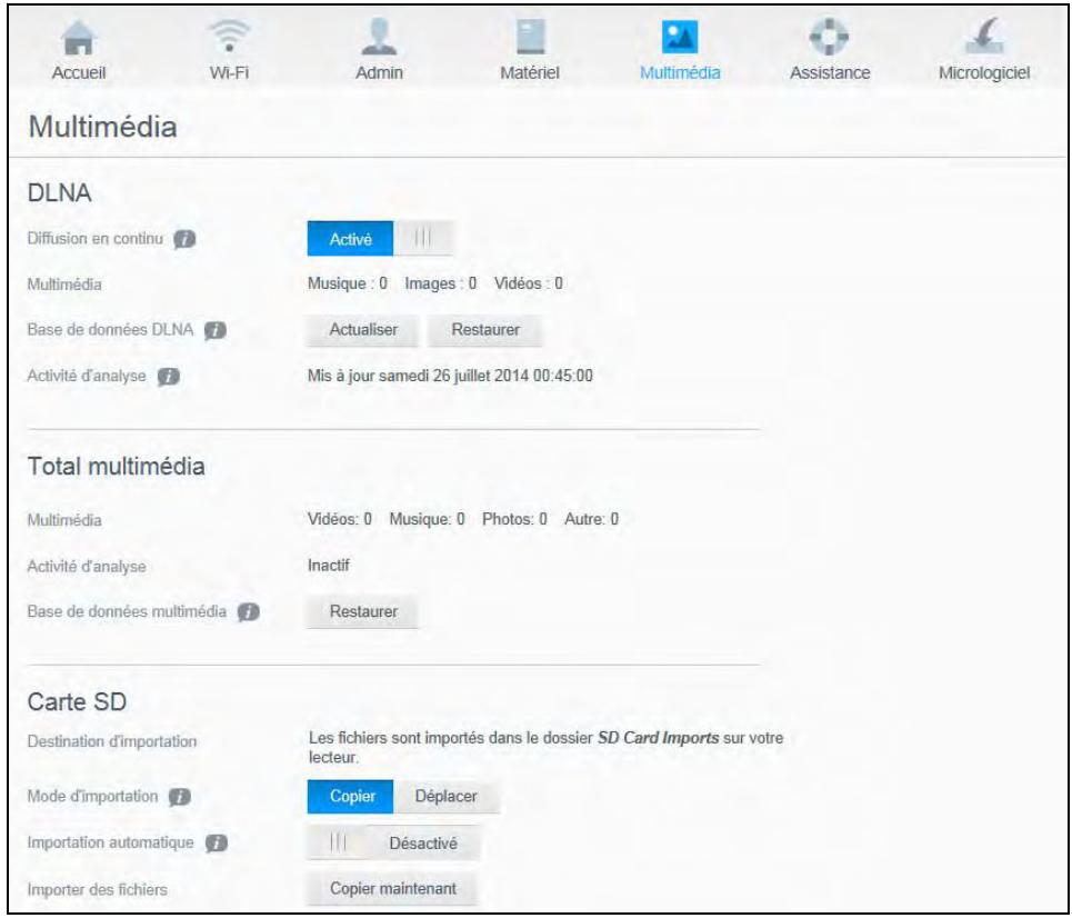 WESTERN DIGITAL MY PASSEPORT WIRELESS 2TO - Déplacement ou copie de contenu depuis une carte SD - 1