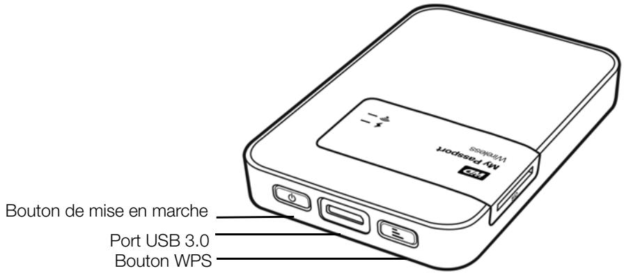 WESTERN DIGITAL MY PASSEPORT WIRELESS 2TO - Description physique - 2