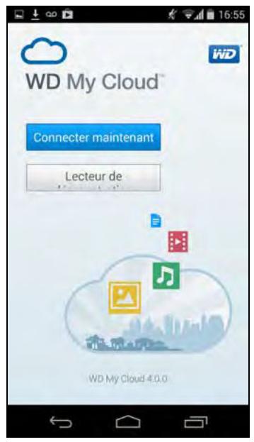 WESTERN DIGITAL MY PASSEPORT WIRELESS 2TO - Utiliser l'application WD my cloud sur un appareil mobile - 4
