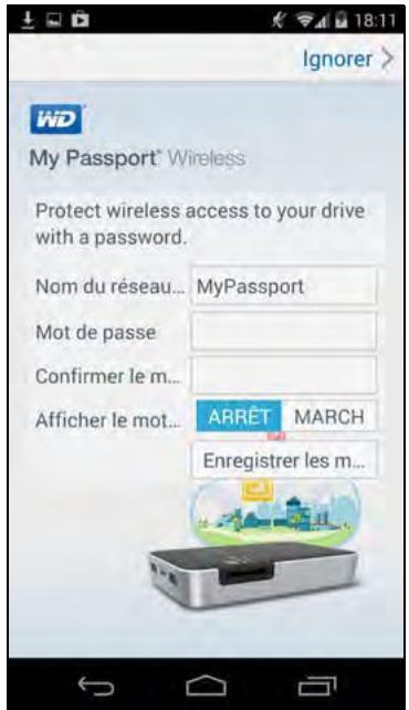 WESTERN DIGITAL MY PASSEPORT WIRELESS 2TO - Utiliser l'application WD my cloud sur un appareil mobile - 8