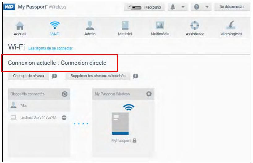 WESTERN DIGITAL MY PASSEPORT WIRELESS 2TO - Connexion à un réseau wi-fi public et à internet - 1