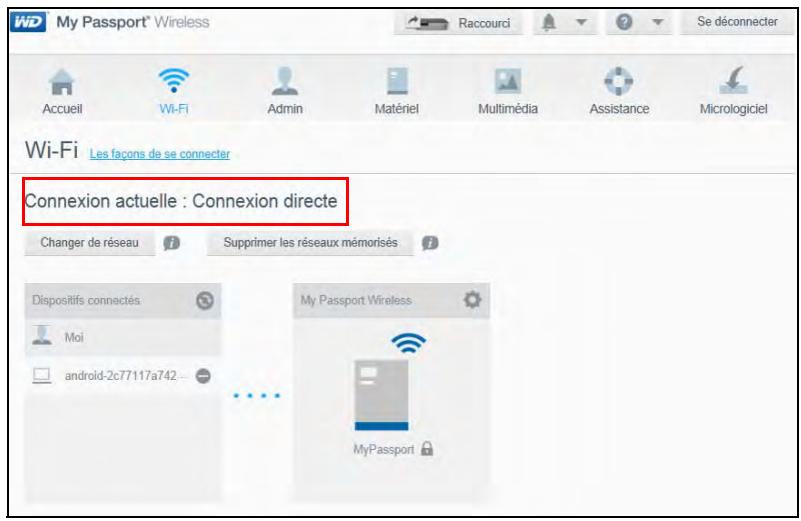 WESTERN DIGITAL MY PASSEPORT WIRELESS 2TO - Connexion à votre réseau wi-fi domestique - 1