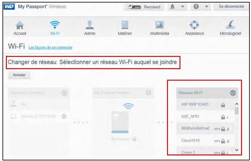 WESTERN DIGITAL MY PASSEPORT WIRELESS 2TO - Connexion à un réseau wi-fi public et à internet - 2