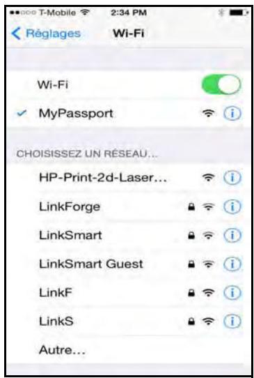 WESTERN DIGITAL MY PASSEPORT WIRELESS 2TO - Utiliser l'application WD my cloud sur un appareil mobile - 11