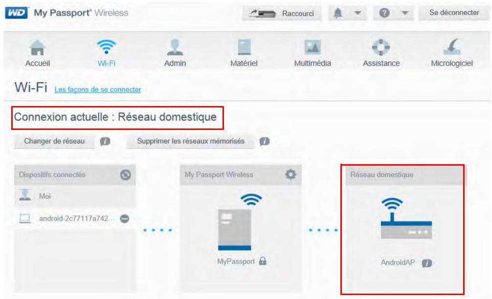 WESTERN DIGITAL MY PASSEPORT WIRELESS 2TO - Connexion à votre réseau wi-fi domestique - 4