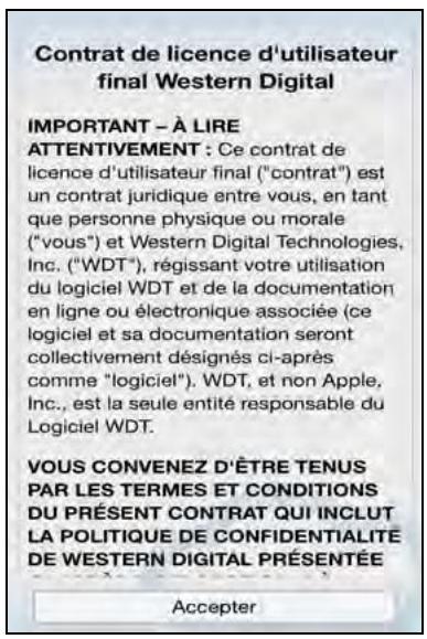 WESTERN DIGITAL MY PASSEPORT WIRELESS 2TO - Utiliser l'application WD my cloud sur un appareil mobile - 1