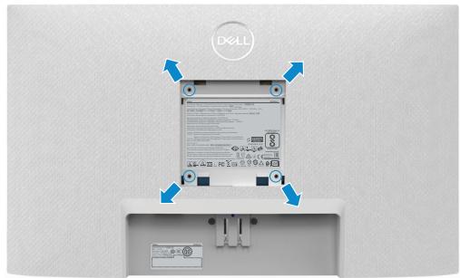 DELL PCS2421H - Pour refermer la couverture VESA - 3