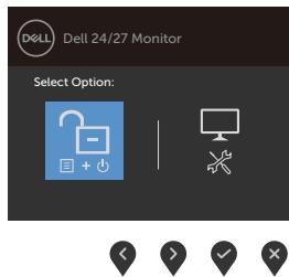 DELL PCS2421H - Pour déverrouiller le(s) bouton(s) - 3