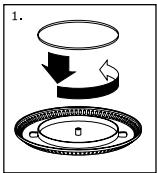 ION ITT USB DC - INSTALLATION DU PLATEAU - 1
