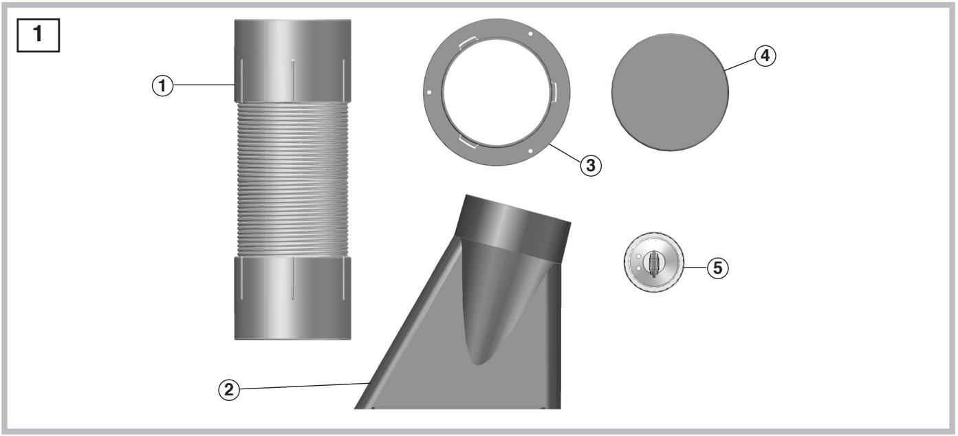 INDESIT F048520 - Accessoires fournis - 1