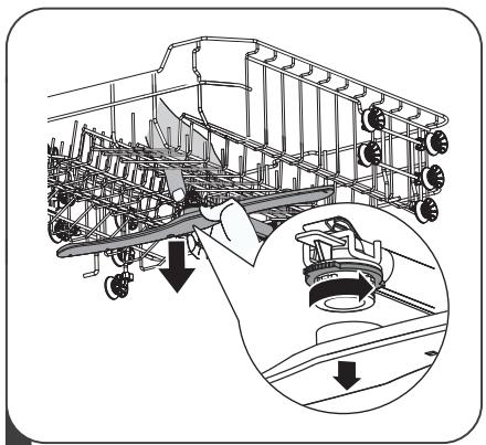 DARRYTHOMSON TWBI4215CFULLSLIDE - De sproeiarmen reinigen - 1
