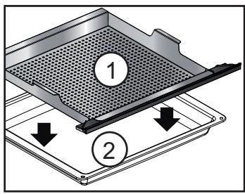 DE DIETRICH DKR7580X - - Plat support aliment spécial VAPEUR 100% - 3