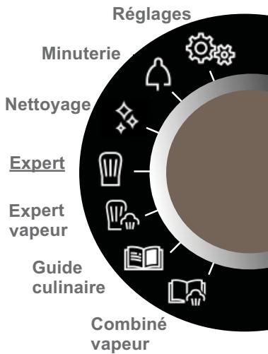 DE DIETRICH DKR7580X - - Démarage - menu général - 1
