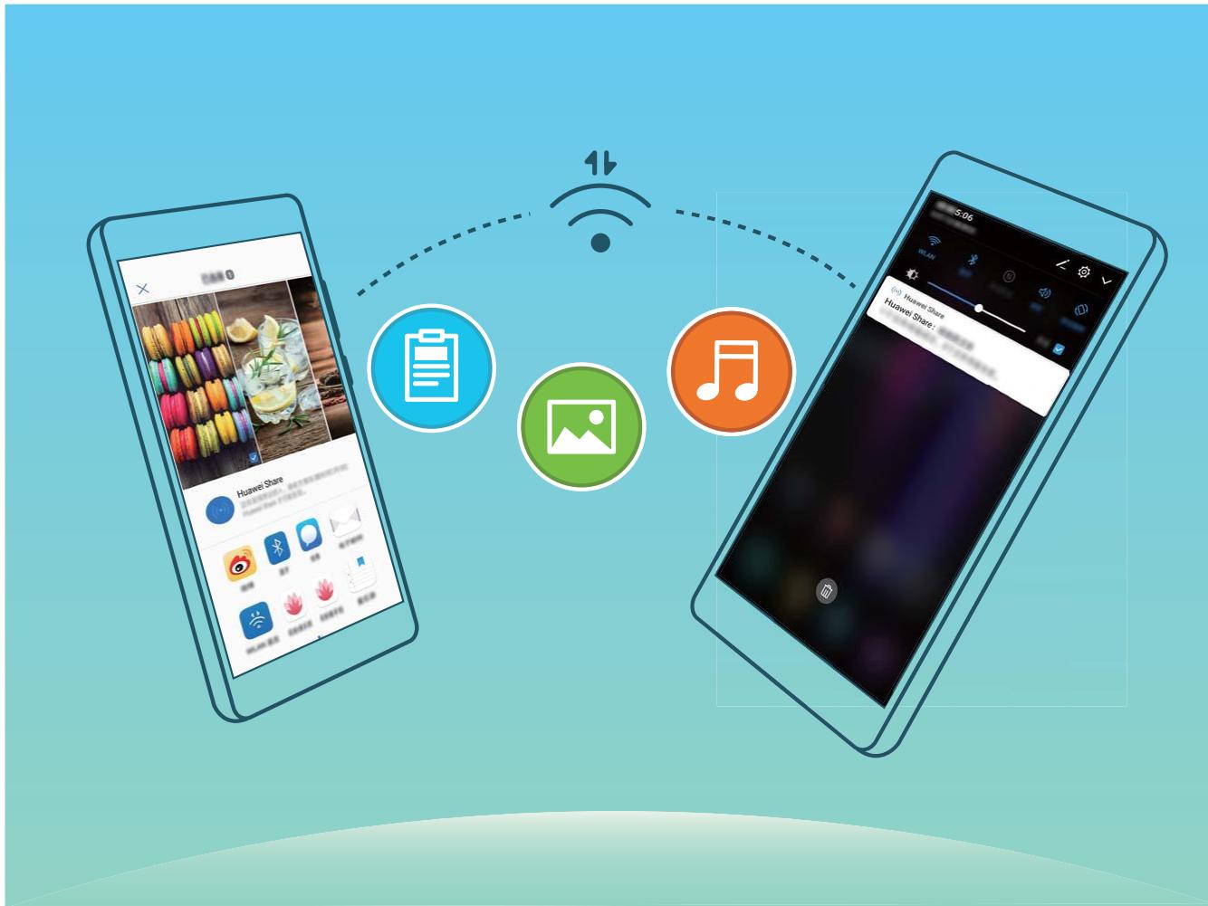 HONOR PLAY PURPLE 6460 - Transférer des données via Wi-Fi Direct - 1