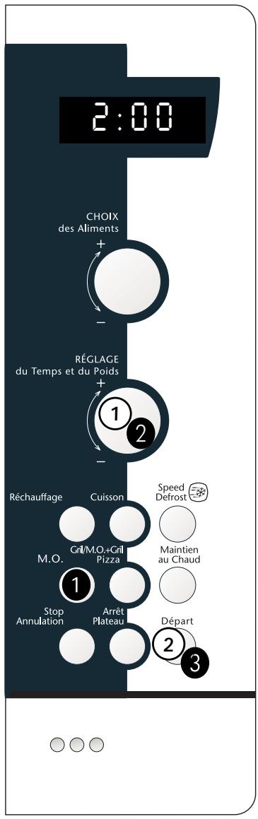 SAUTER SME 30 BF1i NOIR - Programmation par la touche M.O. - 1