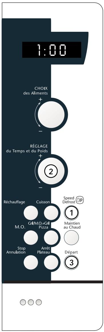 SAUTER SME 30 BF1i NOIR - La fonction Speed Defrost - 4