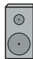 HARMAN KARDON HS 200 BLANC - Emplacement des haut-parleurs - 1