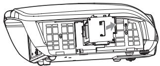 MITSUBISHI HC 6500cobI - Remplacement de la lampe: - 4